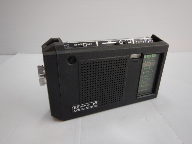 昭和レトロ National Panasonic GX World boy RF-858D ラジオ カバー