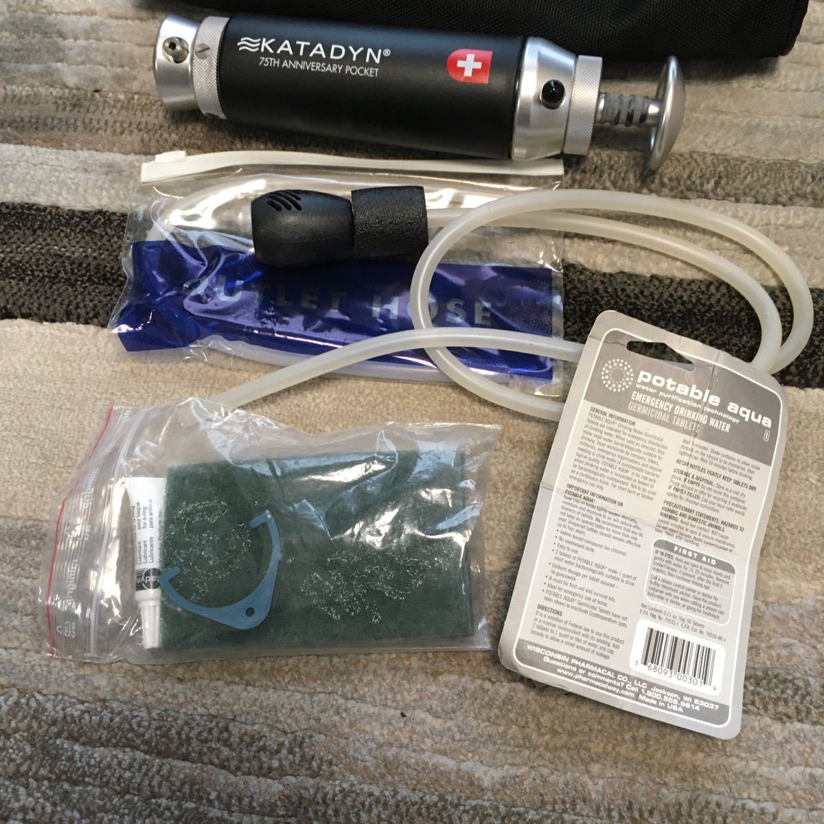 携帯用浄水器 ポケット カタダイン セラミックフィルター KATADYN（カタダイン） エントリーで最大100%バック 0 │ : KATADYN プラス 蛇口直結 携帯用 浄水器 &frasl; ビー