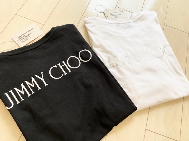 Jimmy Choo ジミーチュウ ロゴTシャツ 2枚セット(ジミーチュウ)｜売買