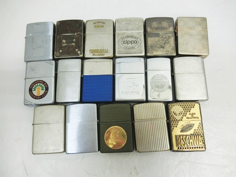 現状品・ジャンク】Zippo/オイルライター/喫煙グッズ 17点セット 1935 