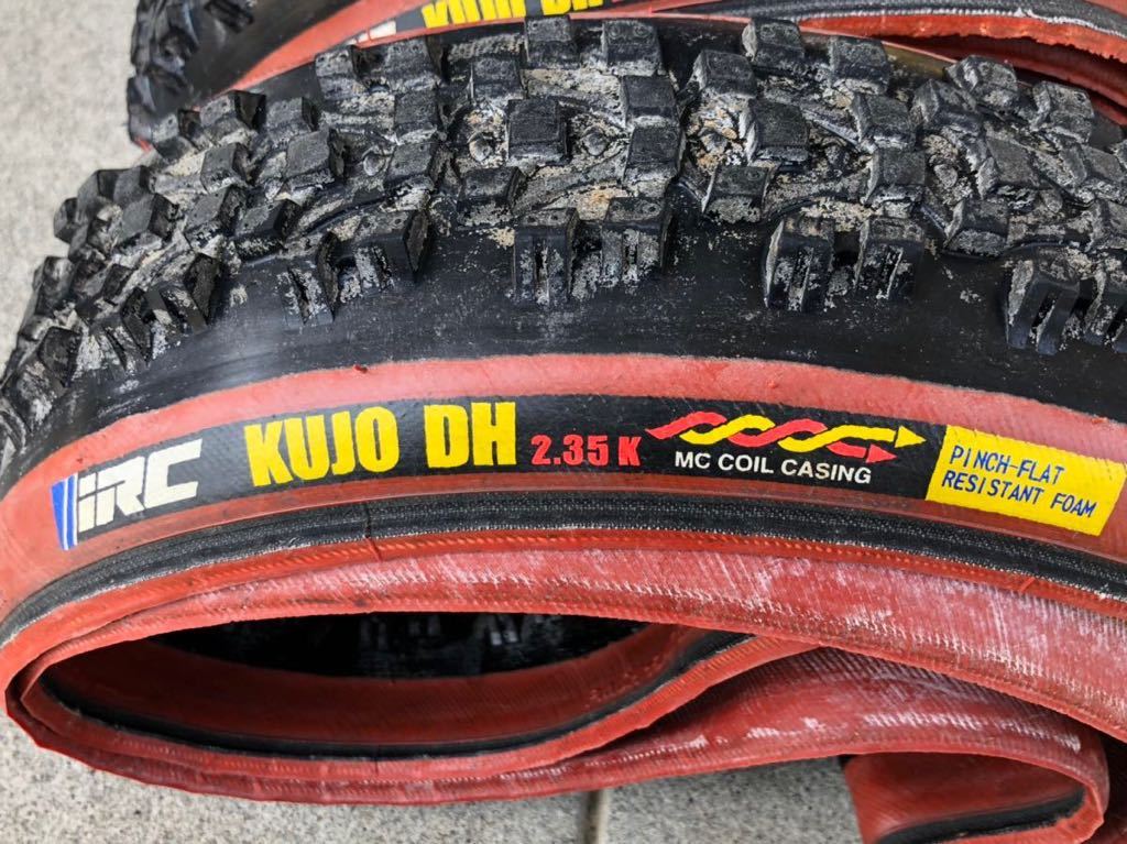 IRC KUJO DH クジョーDH 26×2.35 二本 マウンテンバイクタイヤ