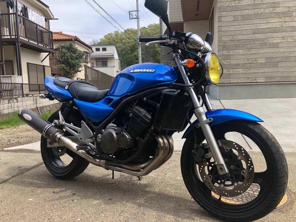 バリオス2 カスタム 走行29,986km エンジン音静かです 綺麗 カワサキ 