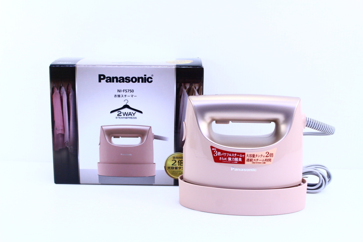 ○【未使用】Panasonic パナソニック スチーマー ナノケア EH-SA62 P