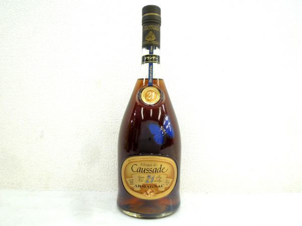 古酒 Marquis de Caussade マルキ ド コサード 21年 ARMAGNAC アルマニャック BRANDY ブランデー 700ml 40％ 未開栓 Z32267G-S de Marquis Caussade 生産終了品マルキ・ド・コサード(Marquis Caussade) 公式