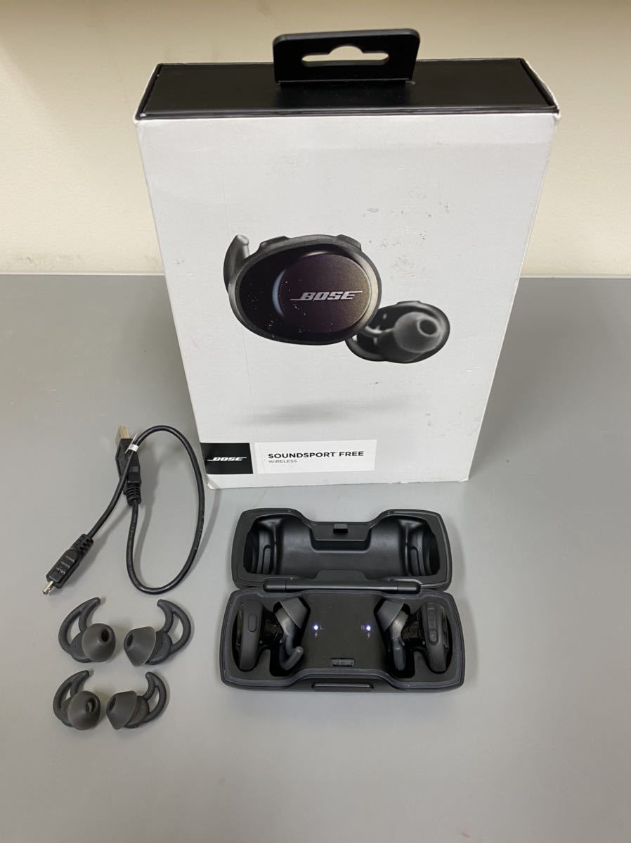 BOSE ボーズ SOUNDSPORT FREE ワイヤレスイヤホン ブラック_1