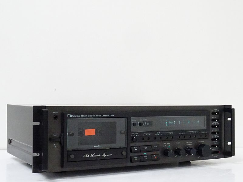 Nakamichi | スーパーカセッターズ 680ZX 680◇カセットデッキの紹介