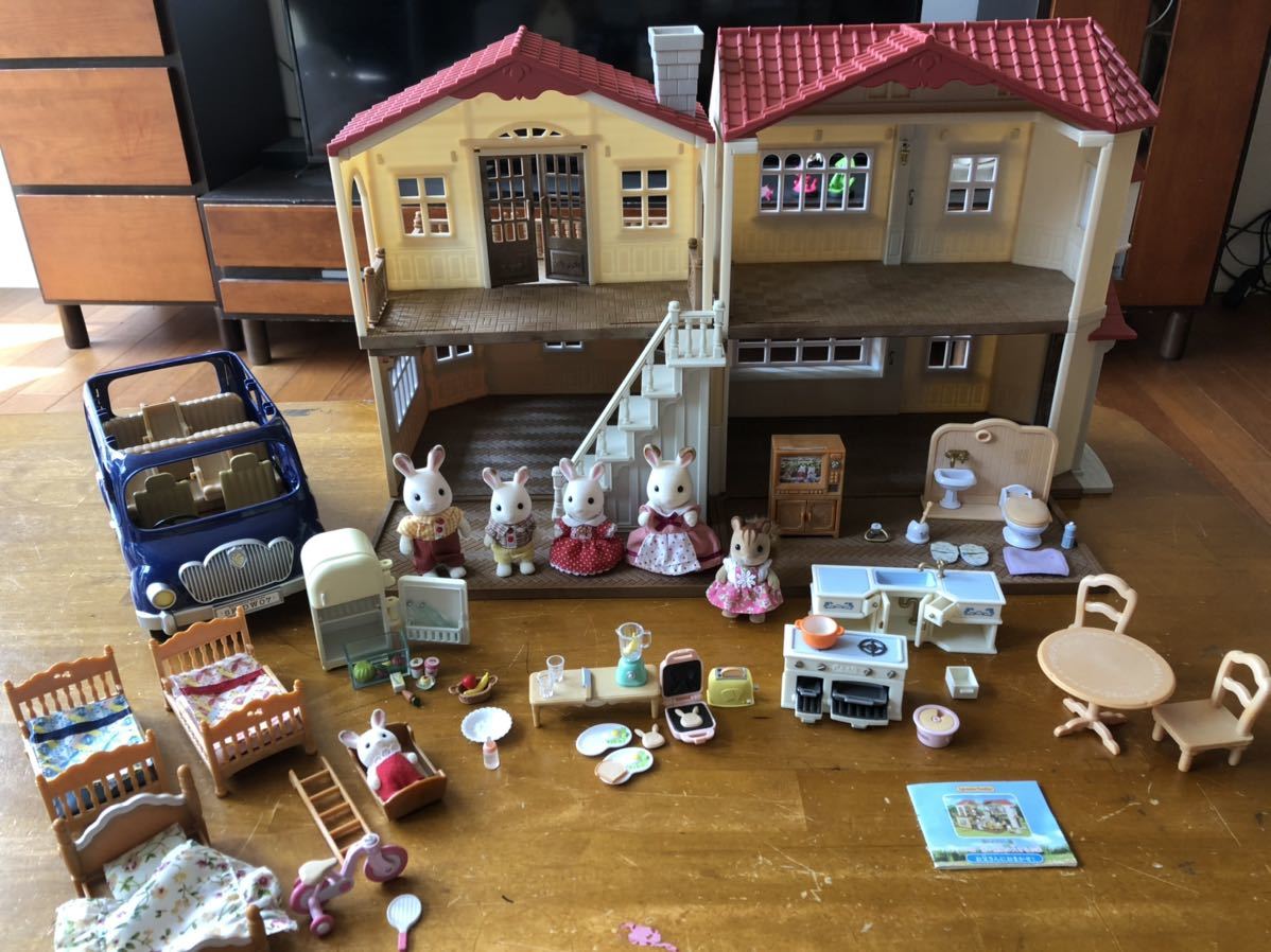 シルバニアファミリー★赤い屋根の大きなお家★色々セット