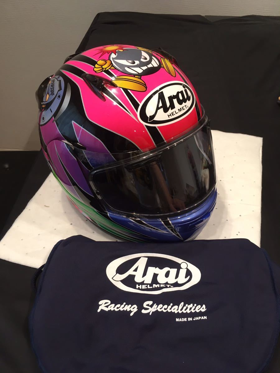 Arai QUANTUM-J SAKATA ヘルメット | サカタ メルカリ 57.58cm アライ