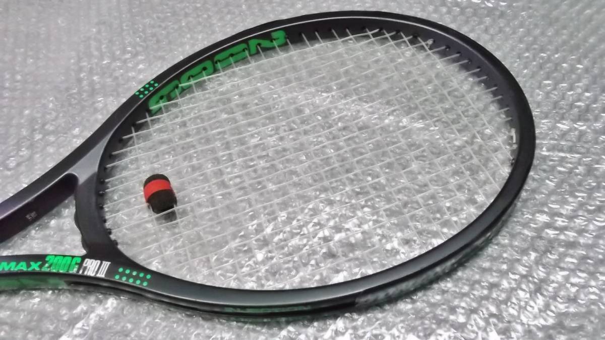 テニスラケット ダンロップMAX200G PROⅢ ケース付き DUNLOP MAX200G