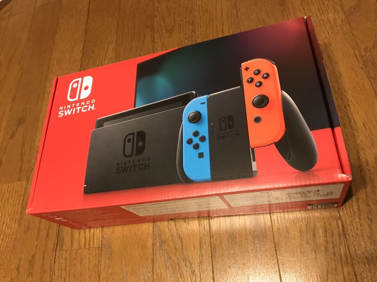 新品未開封]本体 ニンテンドースイッチ ネオンブルー ネオンレッド