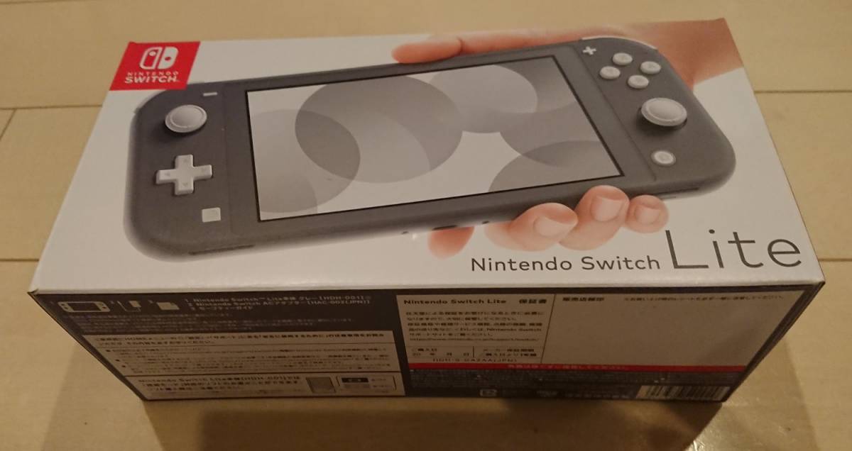 安い，送料無料 Nintendo Switch Lite 本体 グレー 即日発送(ニンテンドースイッチ本体)｜売買されたオークション情報、yahooの商品情報をアーカイブ公開 - オークファン ニンテンドースイッチ本体
