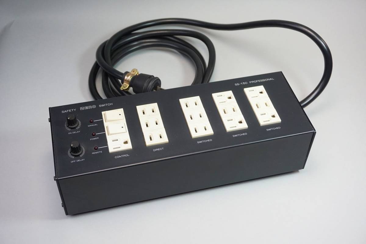 SS-150 SWITCH ZERO CSE Professional SAFETY 電源タップ ゼロクロス