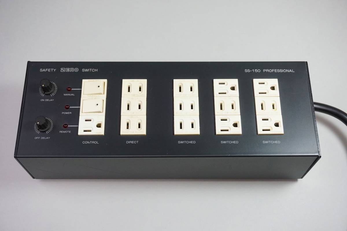 SS-150 SWITCH ZERO CSE Professional SAFETY 電源タップ ゼロクロス