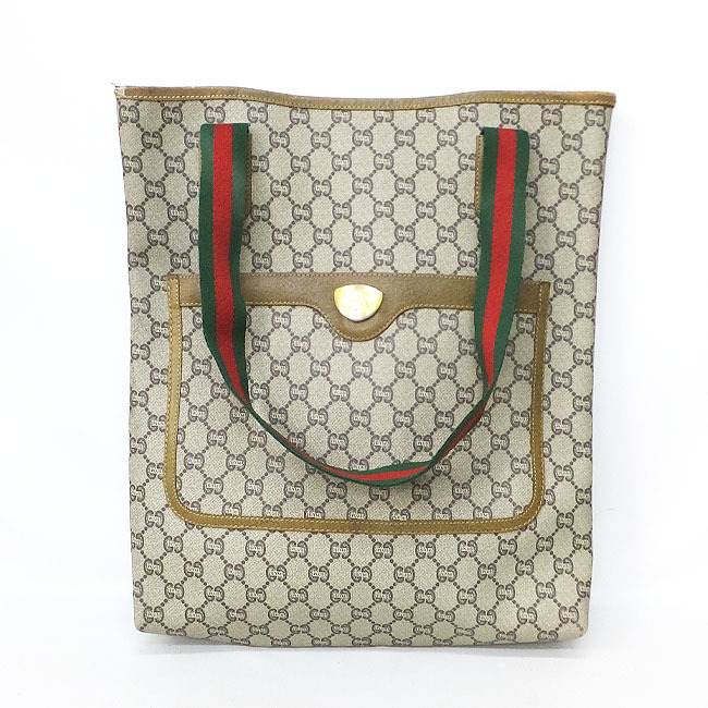 オールドグッチ トートバッグ GUCCI グッチ 中古 ヴィンテージ グッチ