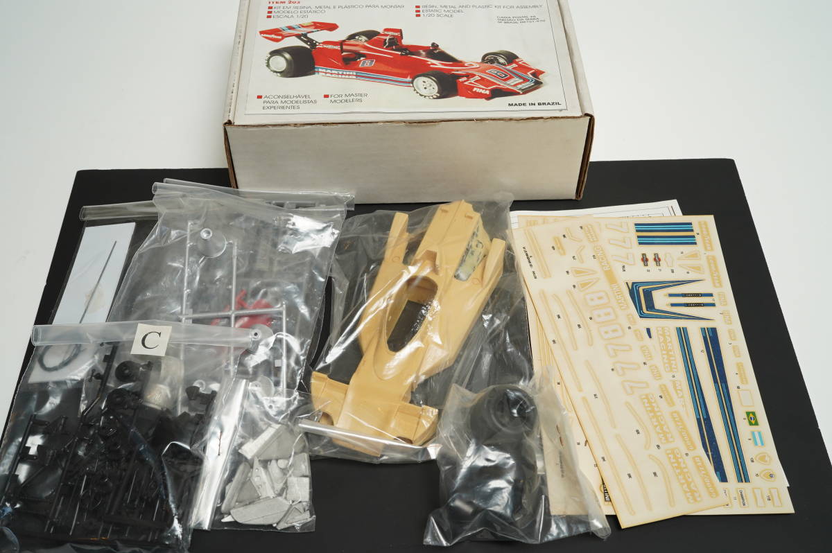 IRITANI(ブラジル)製 ブラバム・アルファーロメオＢＴ－４５　１/２０ ブラバム アルファロメオ BT-45 1/20・IRITANI BRABHAM ALFA ROMEO