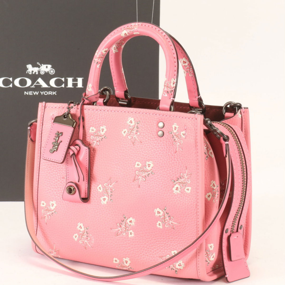 1円～ コーチ トートバッグ レザー ブラウン系 9401 COACH 中古 
