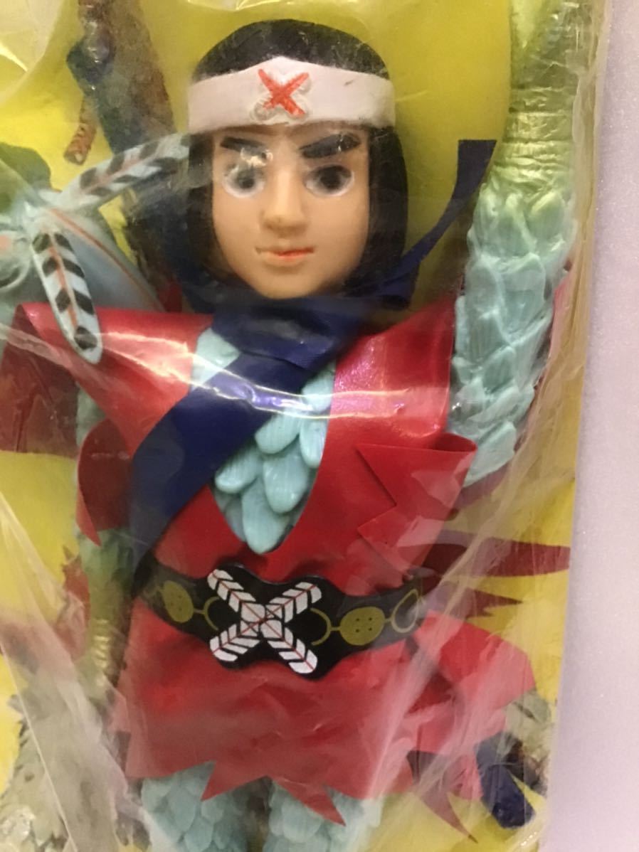 当時物/変身忍者嵐/スタンダードソフビ/ソフビ/袋入り/特撮/昭和レトロ
