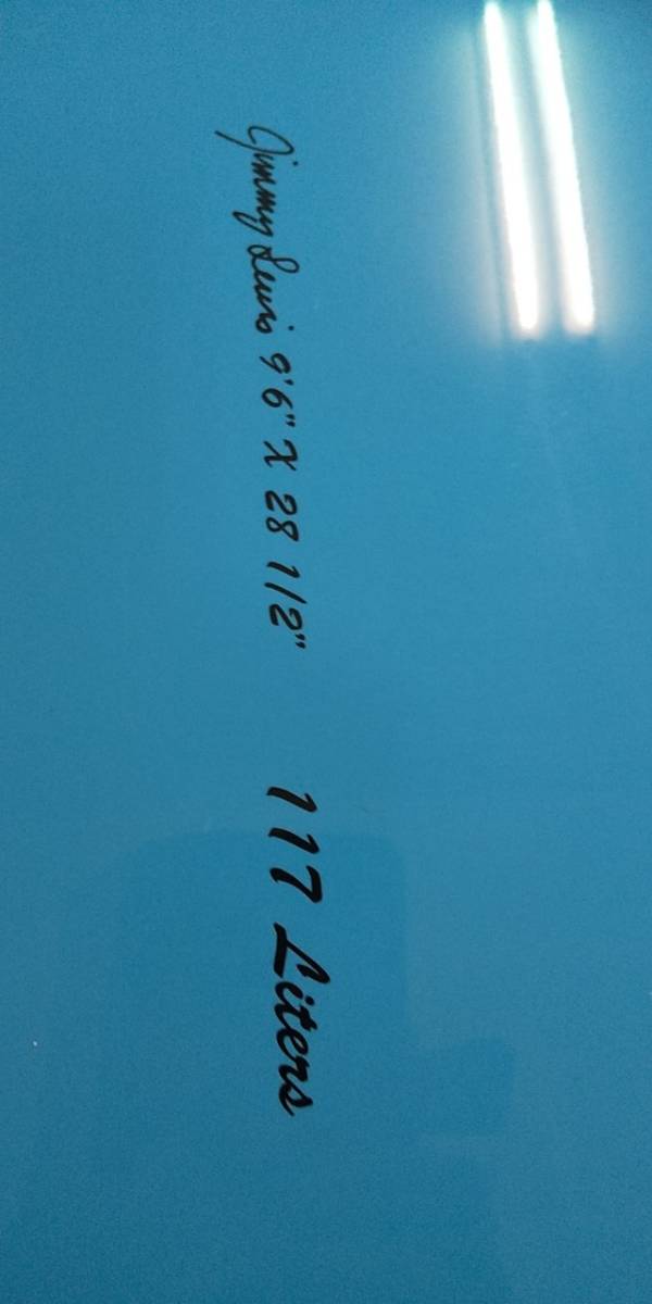 Jimmy　Lewis　Black & Blue Machine　9'6" SUP カーボンボード_2