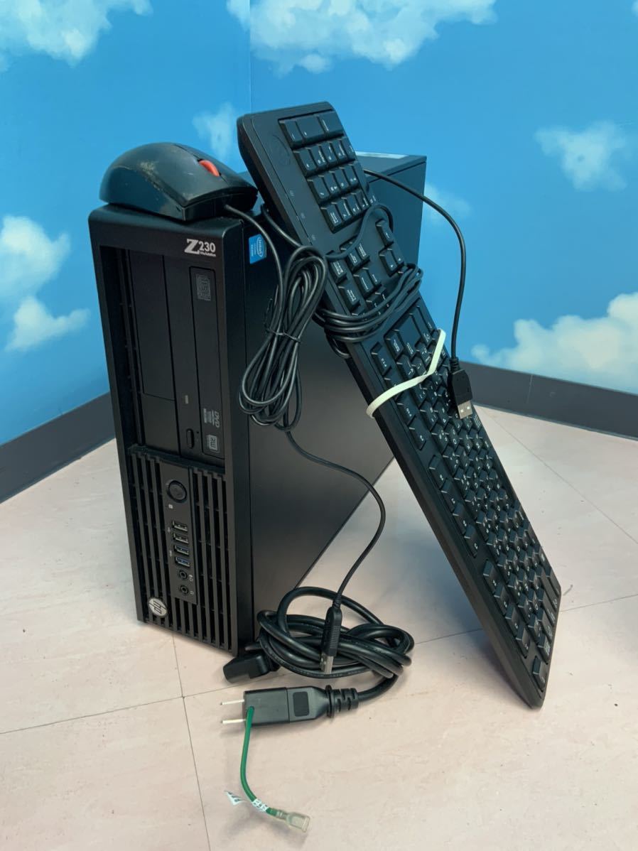 HP Z230 SFF Workstation Xeon Tower Intel ⁄ Windows 500GB E3-1230
