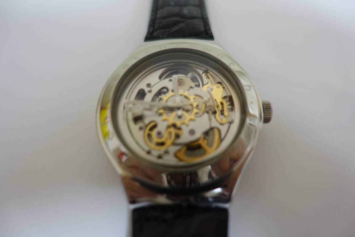 & スウォッチ Irony Japan IRONY SOUL 自動巻き Swatch BODY 