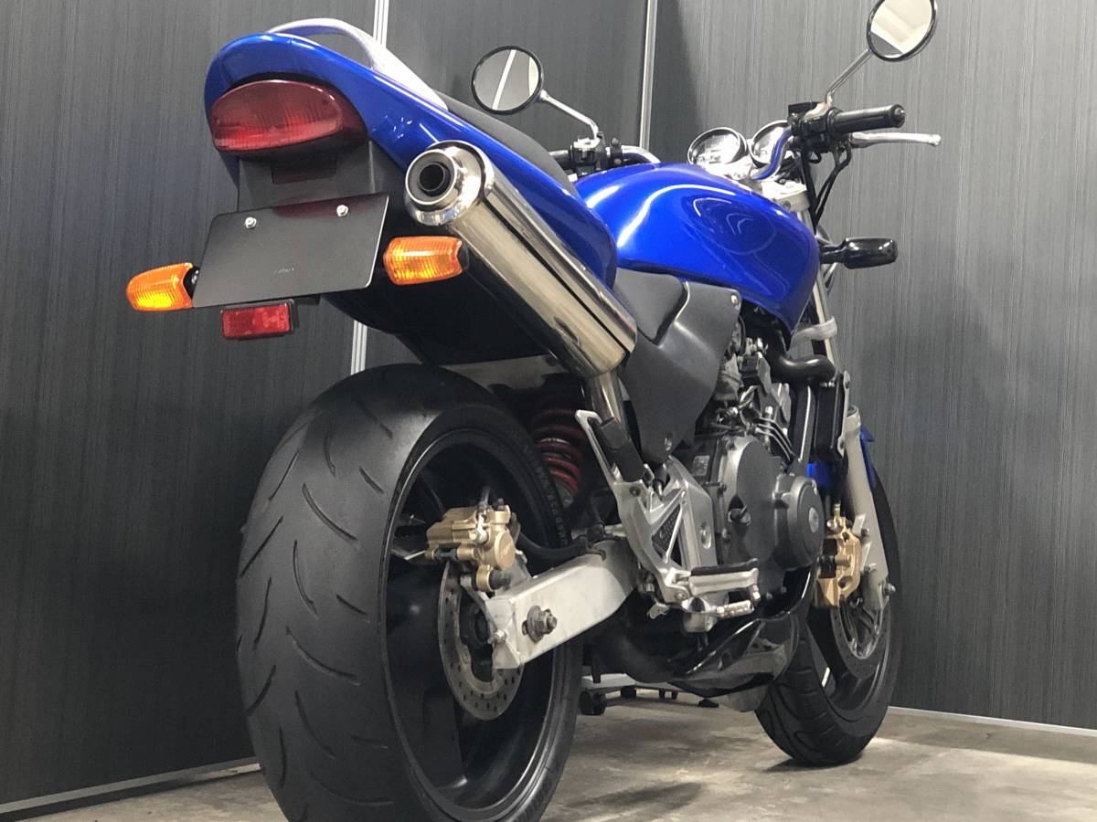 ホンダ 青黒 動画有り 兵庫県から ☆売り切り HORNET ホーネット250DX 