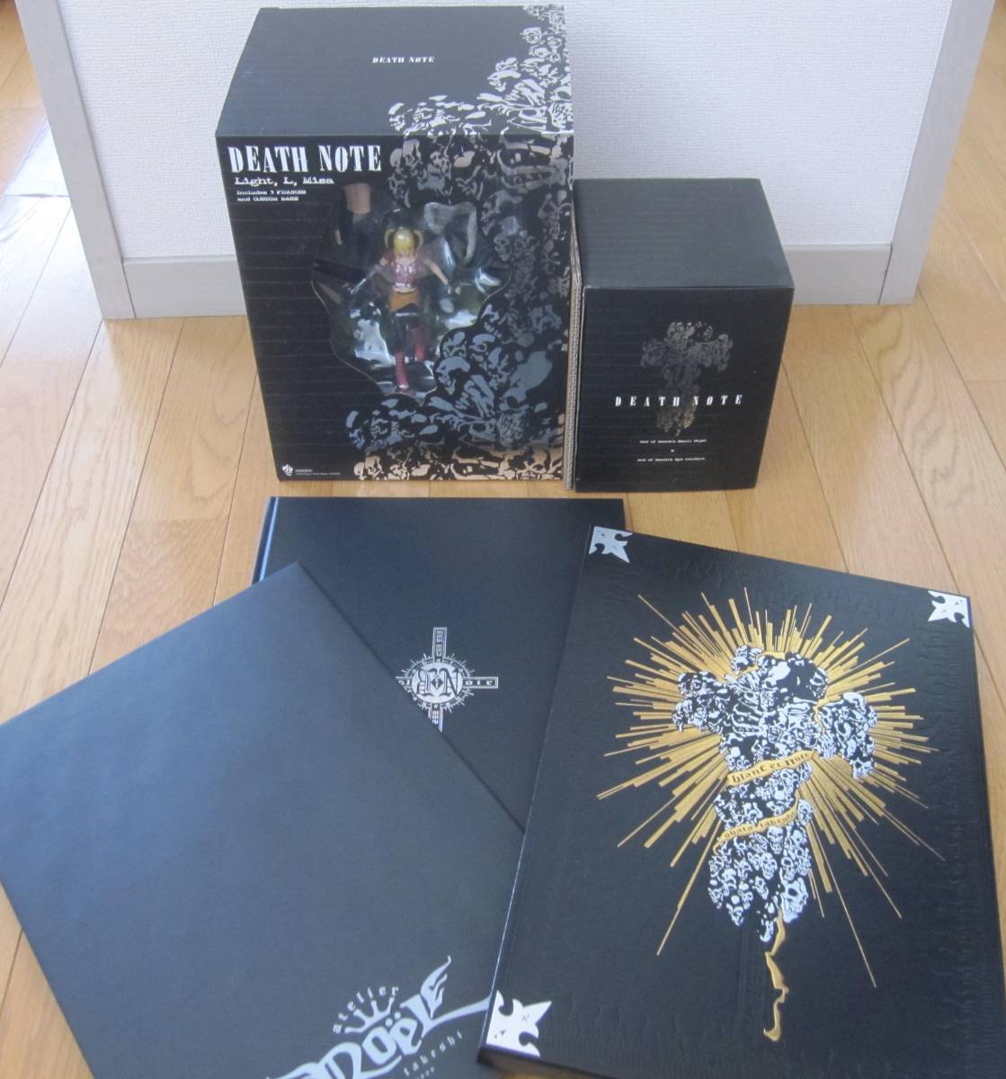 小畑健 画集 「blanc et noir DEATH BOX」&「ヒカルの碁 イラスト集 彩