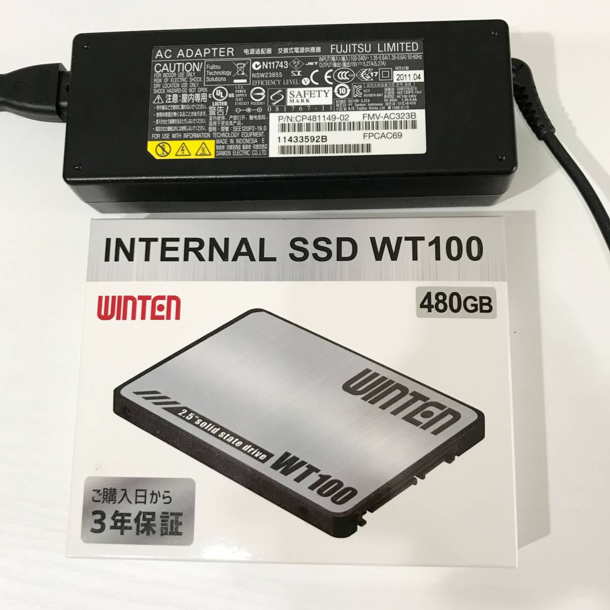 1円~ 爆速SSD480GB☆メモリ8GB+高性能Core i7 美品 AH77/D Office Windows10 64bit Blu-rayドライブ 富士通 LIFEBOOK 白 ノートPC ホワイト 高速Core i7(第7世代)☆メモリ8GB+爆速新品SSD480GB富士通 AH77⁄B1 SSD-CK480S⁄J EXCERIA 第8世代の中古品・新品・未