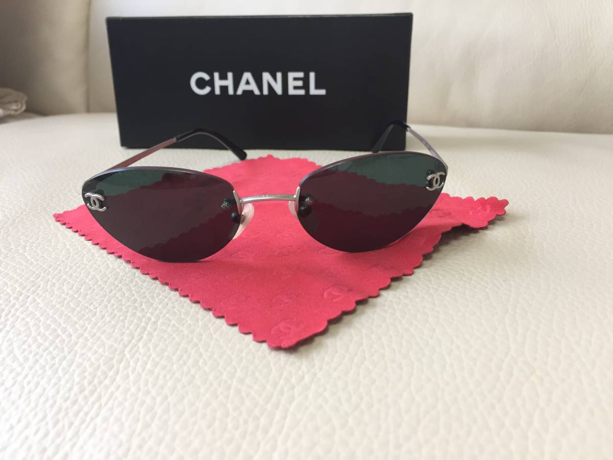 送料無料/CHANEL【シャネル】/サングラス/4003/付属品付/美品