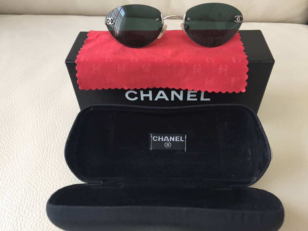 送料無料/CHANEL【シャネル】/サングラス/4003/付属品付/美品