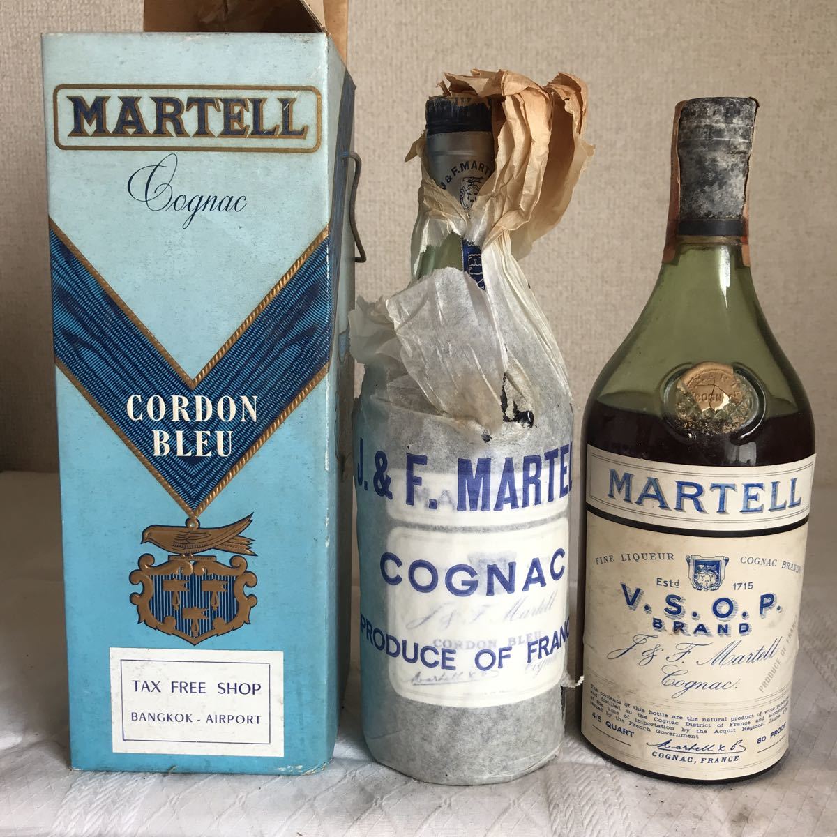 81 古酒 箱付き 未開栓 2本 セット まとめて マーテル コルドンブルー