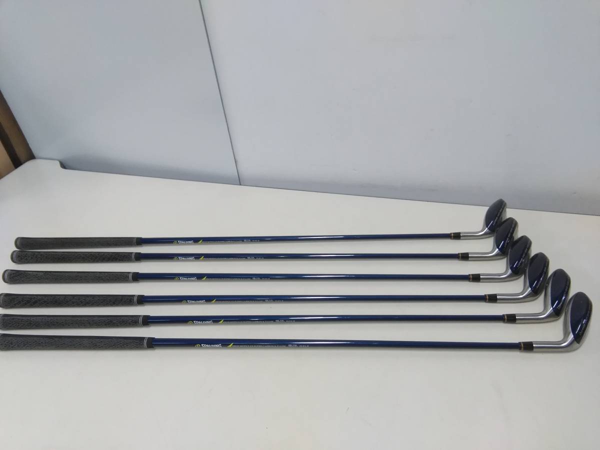 新品，2026 SPALDING スポルディング HIGH BALL POWERIRON FLEX-R パワーアイアン P 6本セット 005(スポルディング)｜売買されたオークション情報、yahooの商品情報をアーカイブ公開 - オークファン 男性右きき用