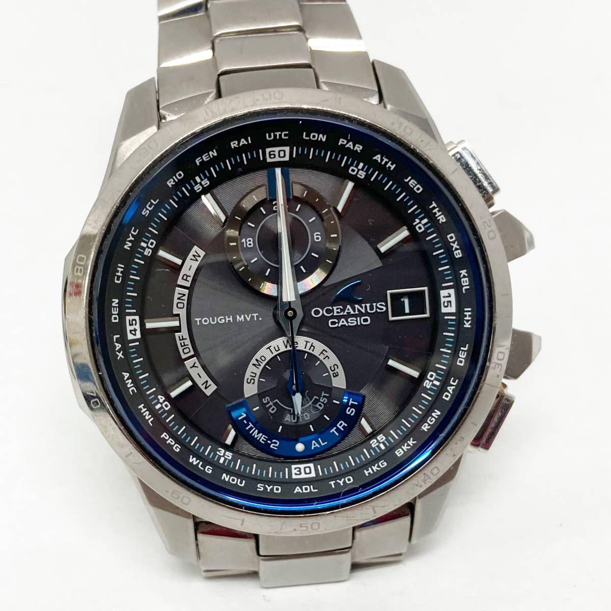 79☆60/ CASIO カシオ OCEANUS オシアナス OCW-T1000-1AJF 腕時計 電波時計