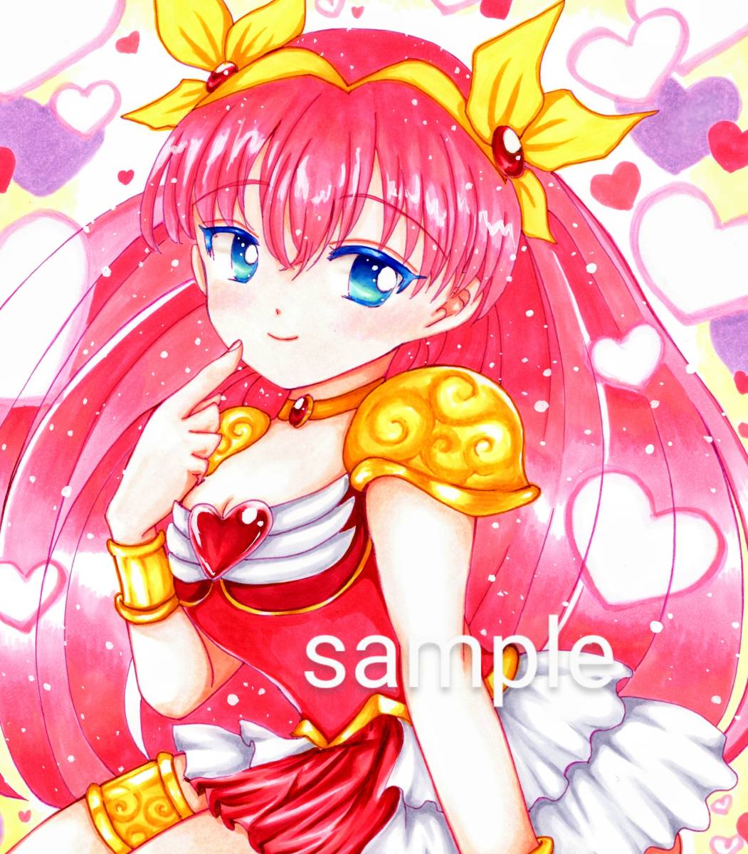 手描きイラスト【ウェディングピーチ】花咲ももこ 愛天使伝説