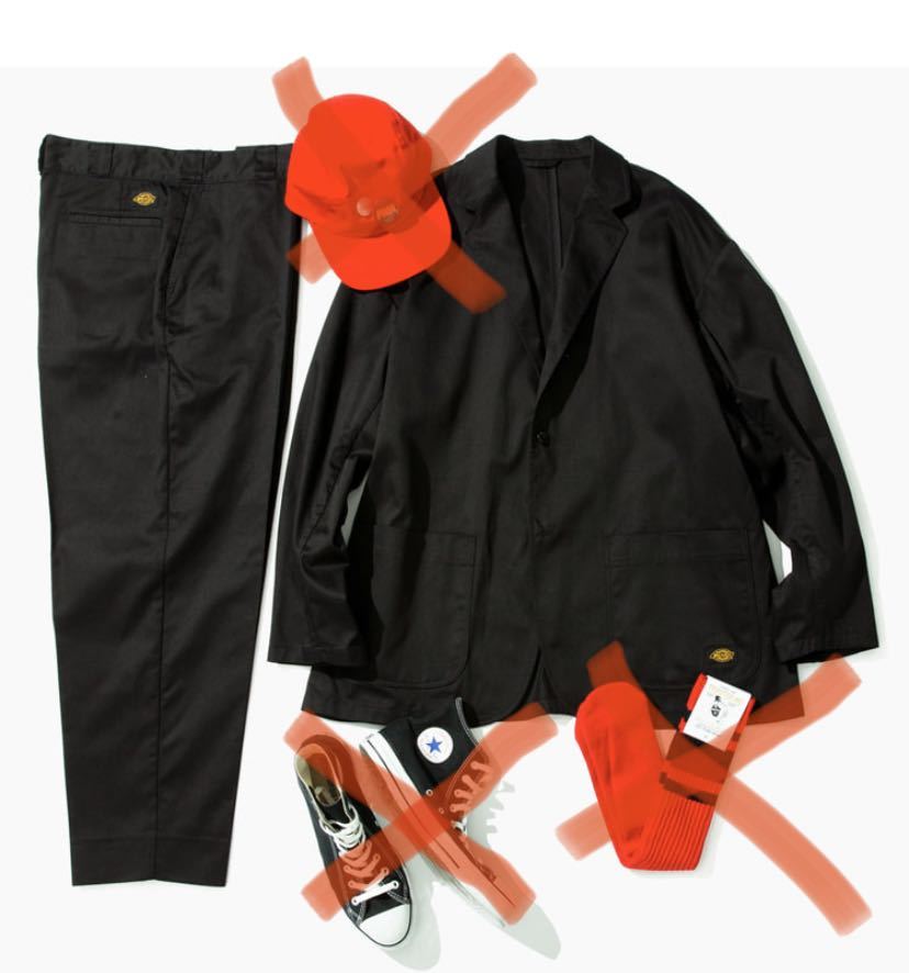 Dickies セットアップ BEAMS TRIPSTER dickies 黒 tripsterの通販 SUIT 