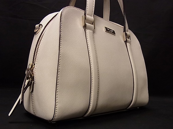 1円 ■美品■ kate spade ケイトスペード WKRU3367 レザー 2WAY ショルダーバッグ ハンドバッグ 肩掛け レディース ベージュ系 F6253bf 1円 ケイトスペード 2WAY PXRU8030 キャットモチーフ ショルダー