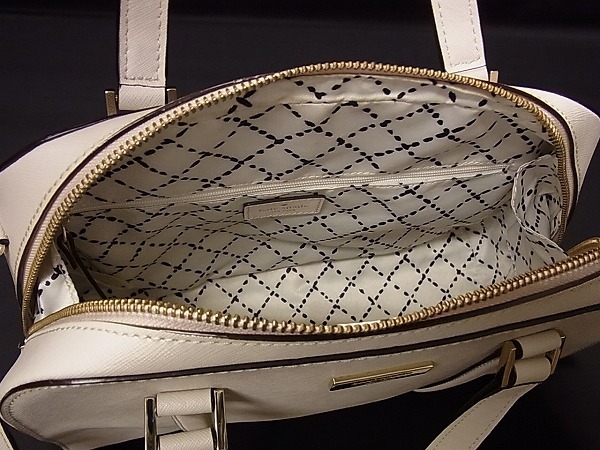 1円 ■美品■ kate spade ケイトスペード WKRU3367 レザー 2WAY ショルダーバッグ ハンドバッグ 肩掛け レディース ベージュ系 F6253bf 1円 ケイトスペード 2WAY PXRU8030 キャットモチーフ ショルダー