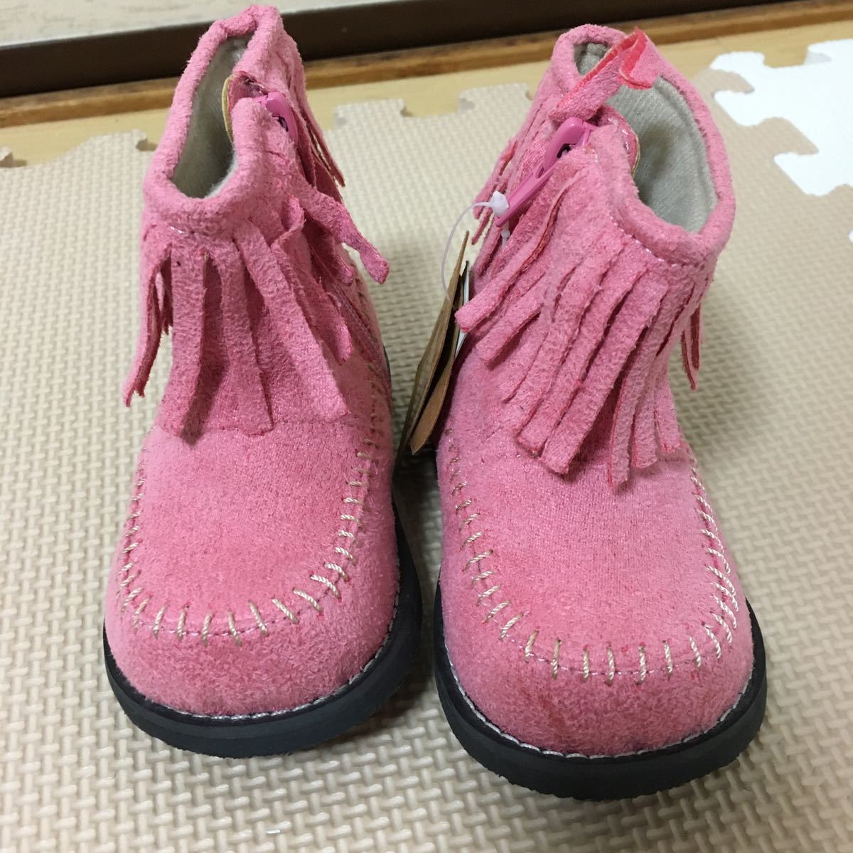 新品未使用！！キッズブーツ 13.0cm ブラック いらだっ
