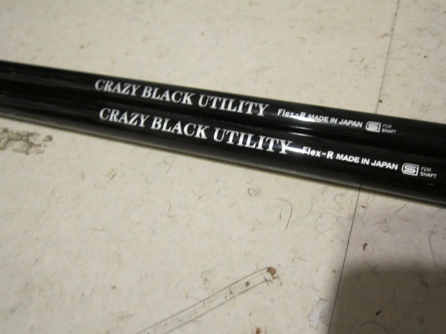 black utilityの通販 crazy ユーティリティ（フレックス（ゴルフクラブ）R2）（メンズ CRAZY &frasl; ジオテックゴルフ公式通販サイト クレイジー UTILITY BLACK クレイジー／／クレイジーブラック ユーティリティの口コミ評価 02 ゴルフBX2 フェアウェイウッド 0