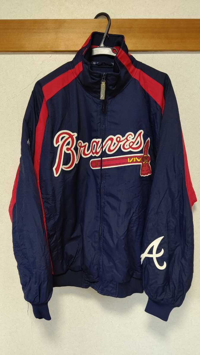 新作登場，人気SALE Majestic社製/MLBオーセンティックジャケット//US Lサイズ/アトランタブレーブス(メジャーリーグ)｜売買されたオークション情報、yahooの商品情報をアーカイブ公開 - オークファン メジャーリーグ