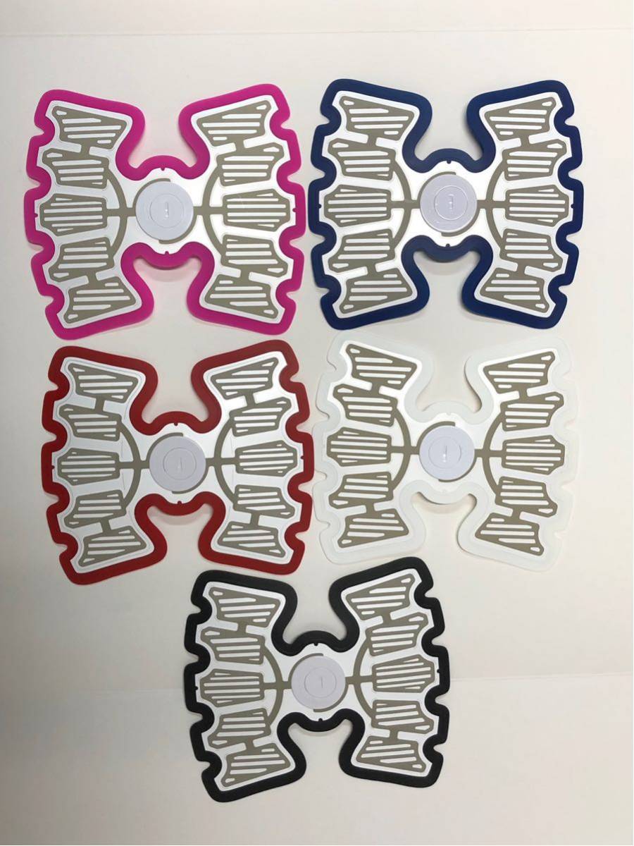未使用品 ドクターエアEMS腹筋パット エクサパッド10 EMS-002 青