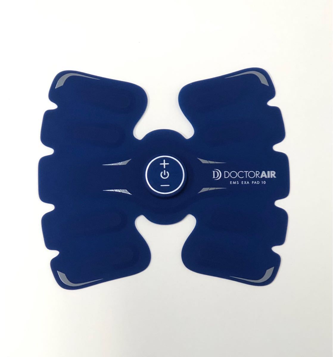 未使用品 ドクターエアEMS腹筋パット エクサパッド10 EMS-002 青