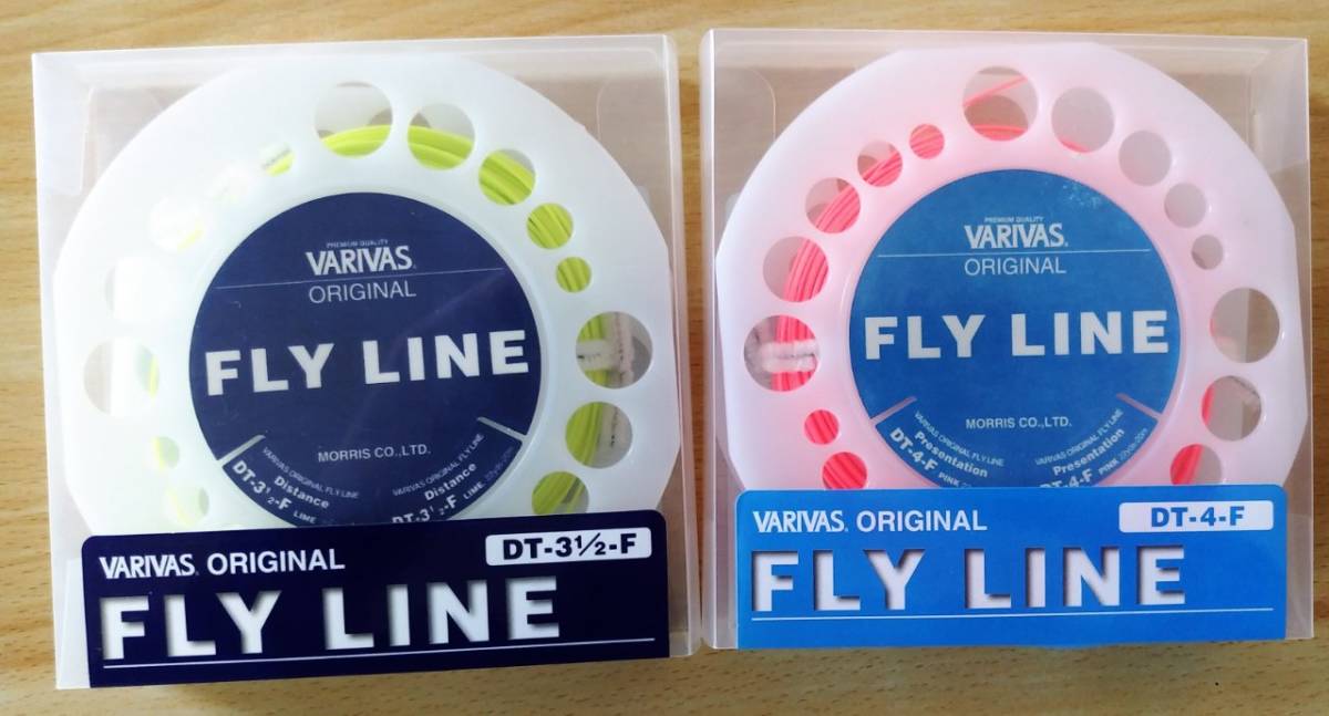 新品，品質保証 VARIVAS ORIGINAL フライライン 2本セット DT-3 1/2-F LIME DT-4-F PINK(フライ用)｜売買されたオークション情報、yahooの商品情報をアーカイブ公開 - オークファン フライ用