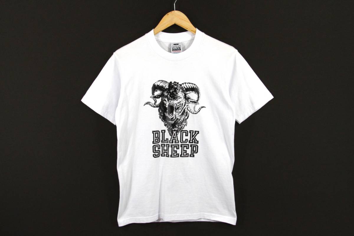 未使用品】TENDERLOIN PRO CLUB BLACK SHEEP Tシャツ S ホワイト 白 未使用品】TENDERLOIN PRO CLUB BLACK SHEEP Tシャツ S ホワイト 白