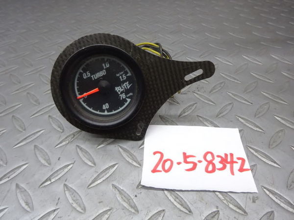 人気，HOT BLITZ ブリッツ 機械式 ターボ計 ブースト計 TURBO &phi;52 追加メーター 旧ロゴ 訳有品 棚4-1-A(追加メーター)｜売買されたオークション情報、yahooの商品情報をアーカイブ公開 - オークファン 追加メーター