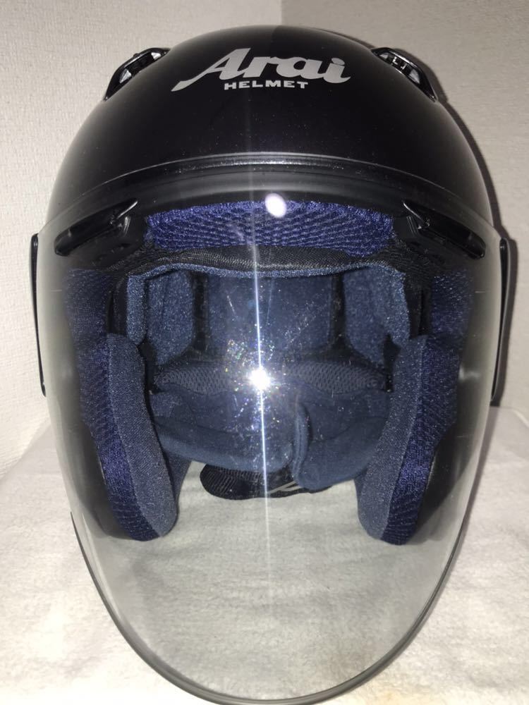 Arai グレー SZ-F Yahoo!オークション - ARAI アライ SZ-F アルミナグレー SZF ジェット