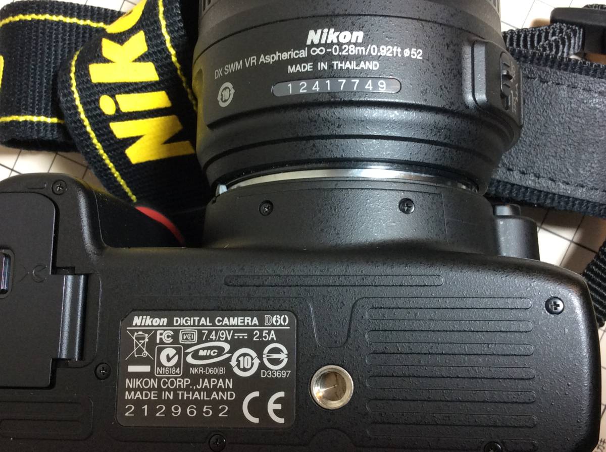 D60 Nikon ニコン ボディ デジタル一眼レフカメラ | com バッテリー