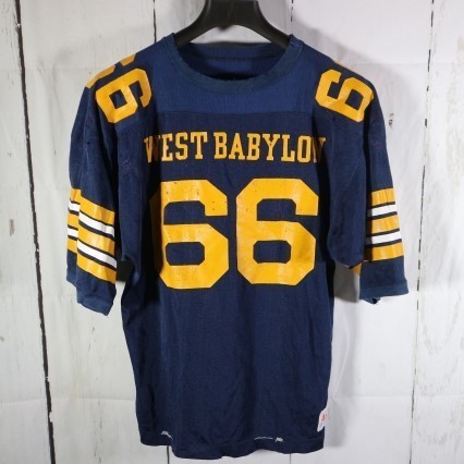 チャンピオン USA製 Champion 80s 80年代 - フットボールTシャツ 