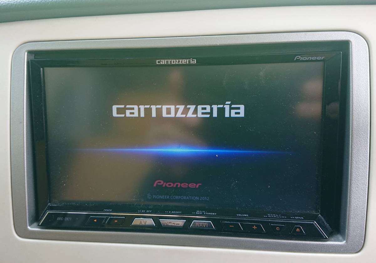 カロッツェリア サイバーナビ AVIC-ZH77 carrozzeria ジャンク HDD 