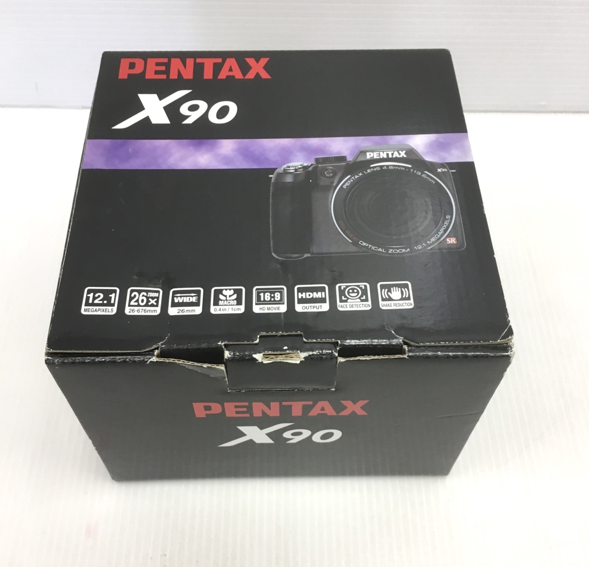PENTAX ペンタックス X90 4.6mm-119.6mm 26x WIDE OPTICAL ZOOM 12.1 