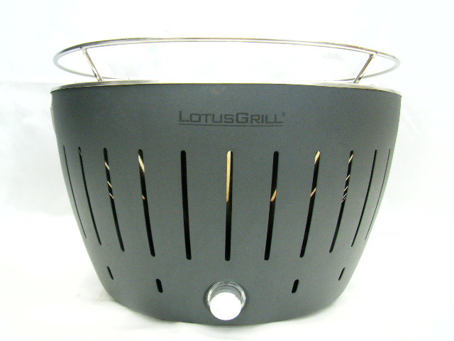 ロータスグリル G340 レギュラーサイズ | R grill Lotus LOTUSGRILL メルカリ 無煙炭火バーベキューコンロ - グリル LotusGrill（ロータスグリル） レッド ダークグレー 収納袋付きの